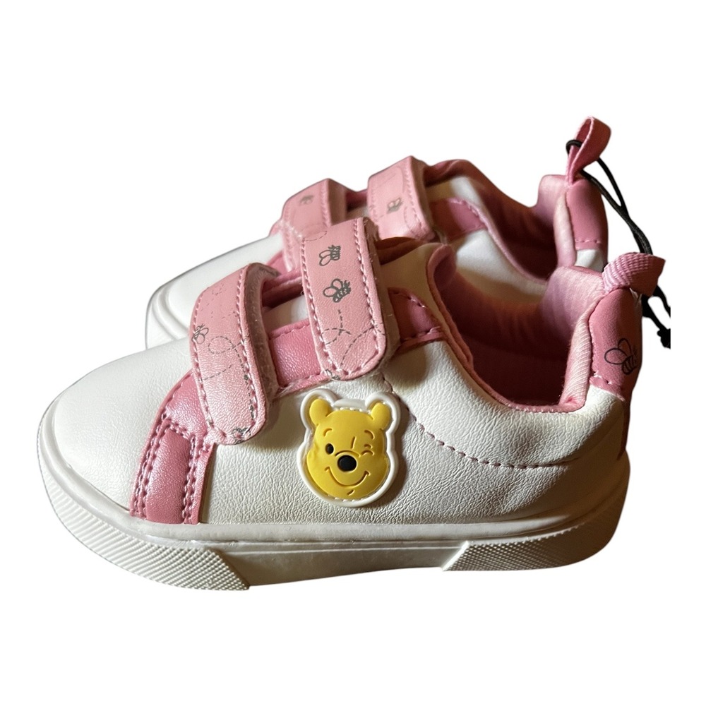Disney Baby Winnie the Pooh Pink White Toddler Sneakers Size 6 IGWP44GU003